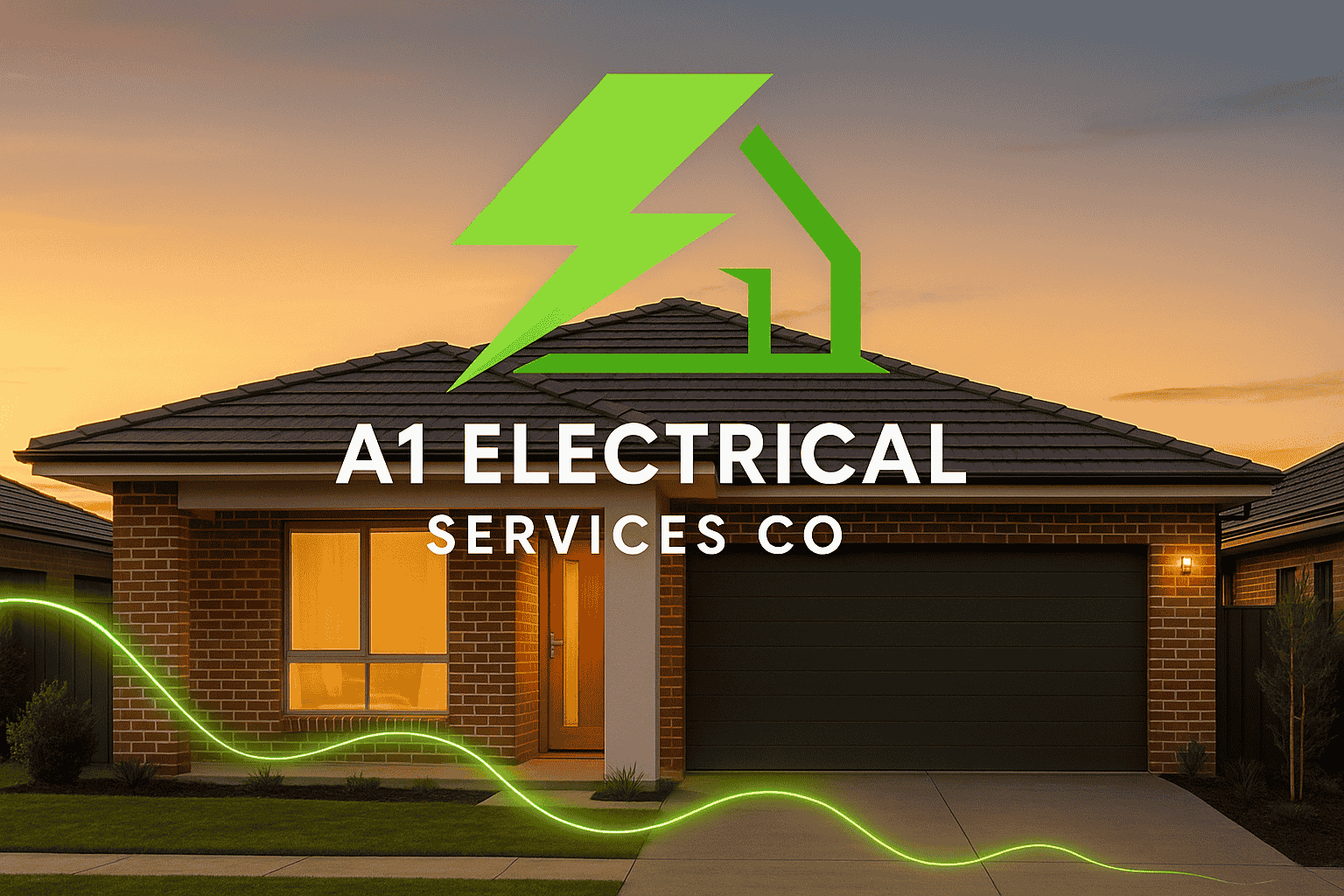 Electrician at work hero image